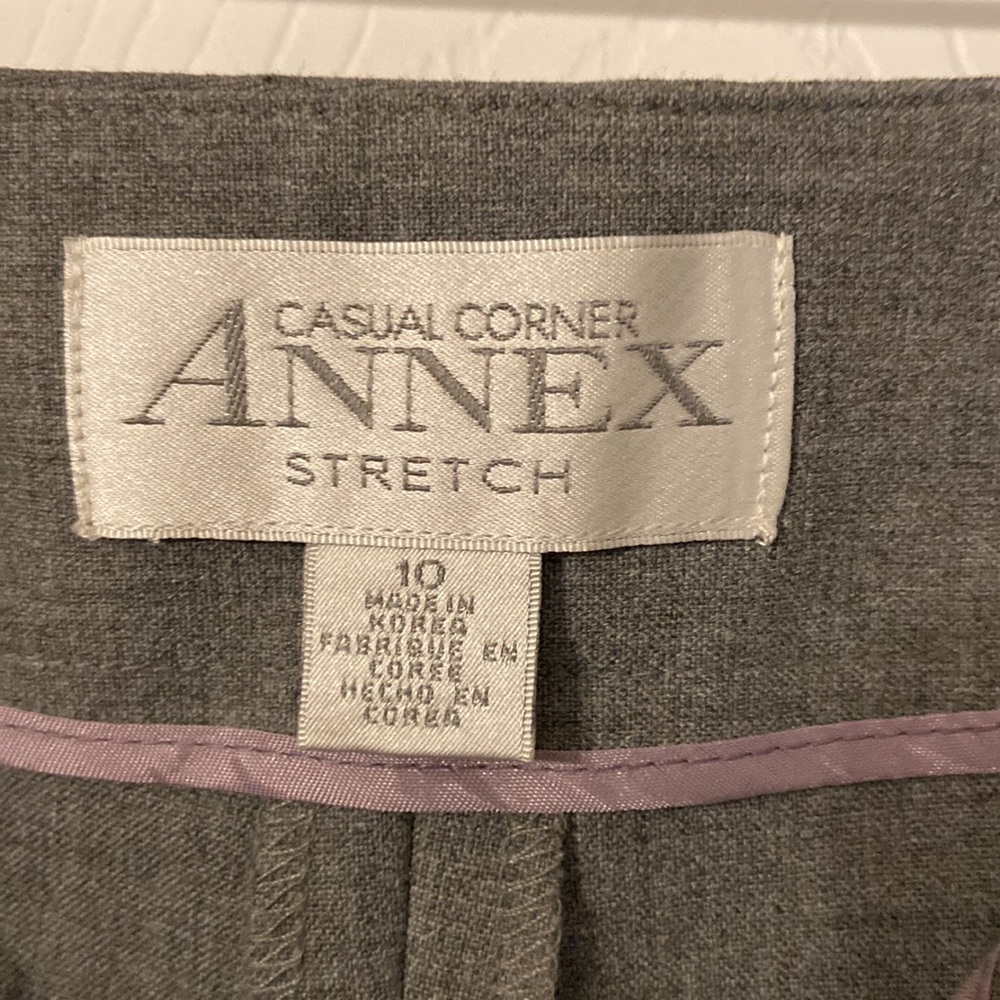 Casual Corner Annex Women Pants size 10 inseam 31” - Picture 3 of 6